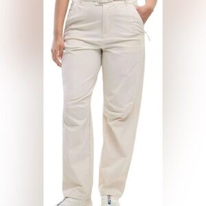 NWT Halfdays Women's Bastille Trail Pants Oatmilk Tan Size XS $125